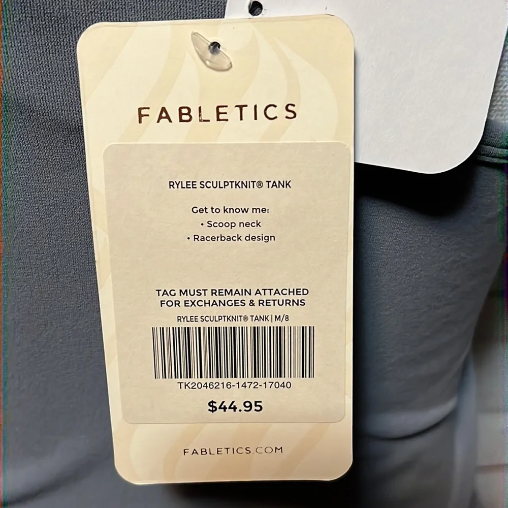 **SOLD ON MERCARI FABLETICS Rylee Sculptknit Tank - Picture 6 of 8